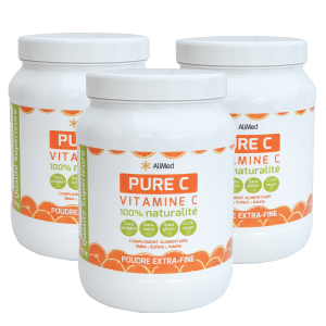 Vitamine C En Poudre Acide L-ascorbique Pur - Saveur Citron - 1/2/3 Kg - Neuf