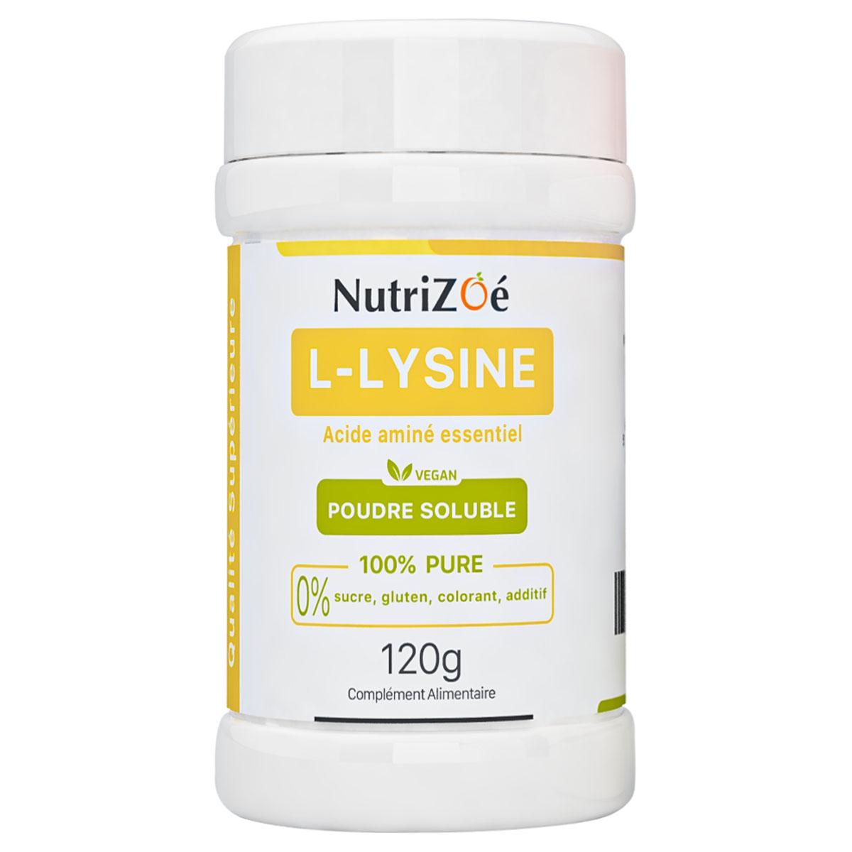 Lysine en Poudre | Pot 120 g