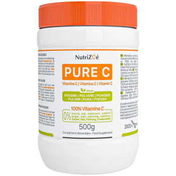 Vitamine C  en poudre | Pot 500 g