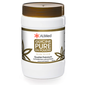 Glycine pure en poudre - Qualité Premium 1 x 500 gr