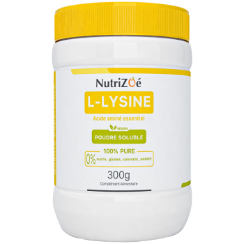 Lysine en Poudre | Pot 300 g